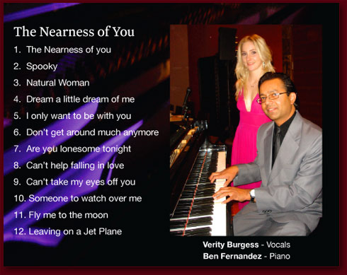 The Nearness of you - Ben Fernandez and Verity